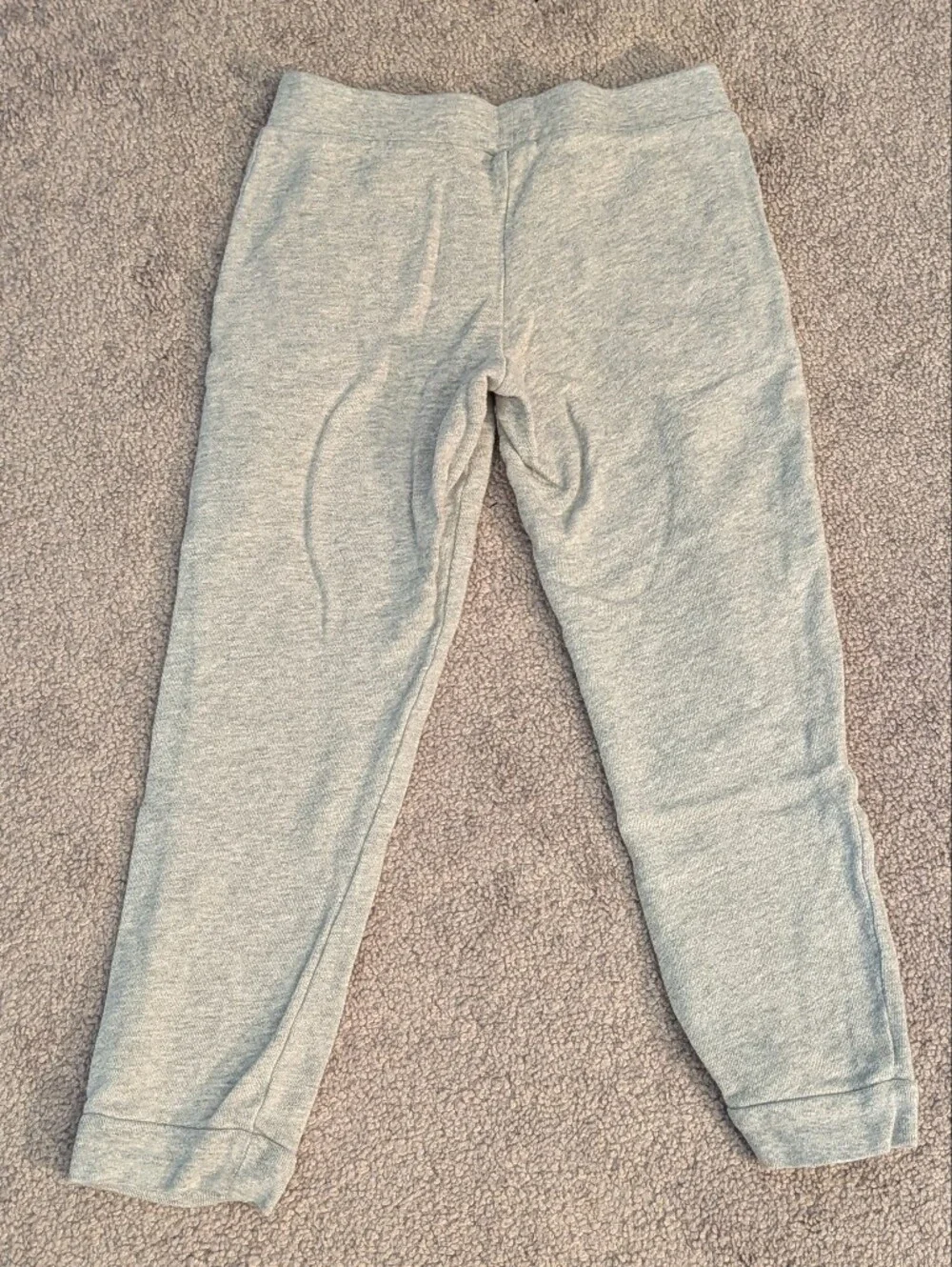 Carter's kids light heather grey terry joggers size 5